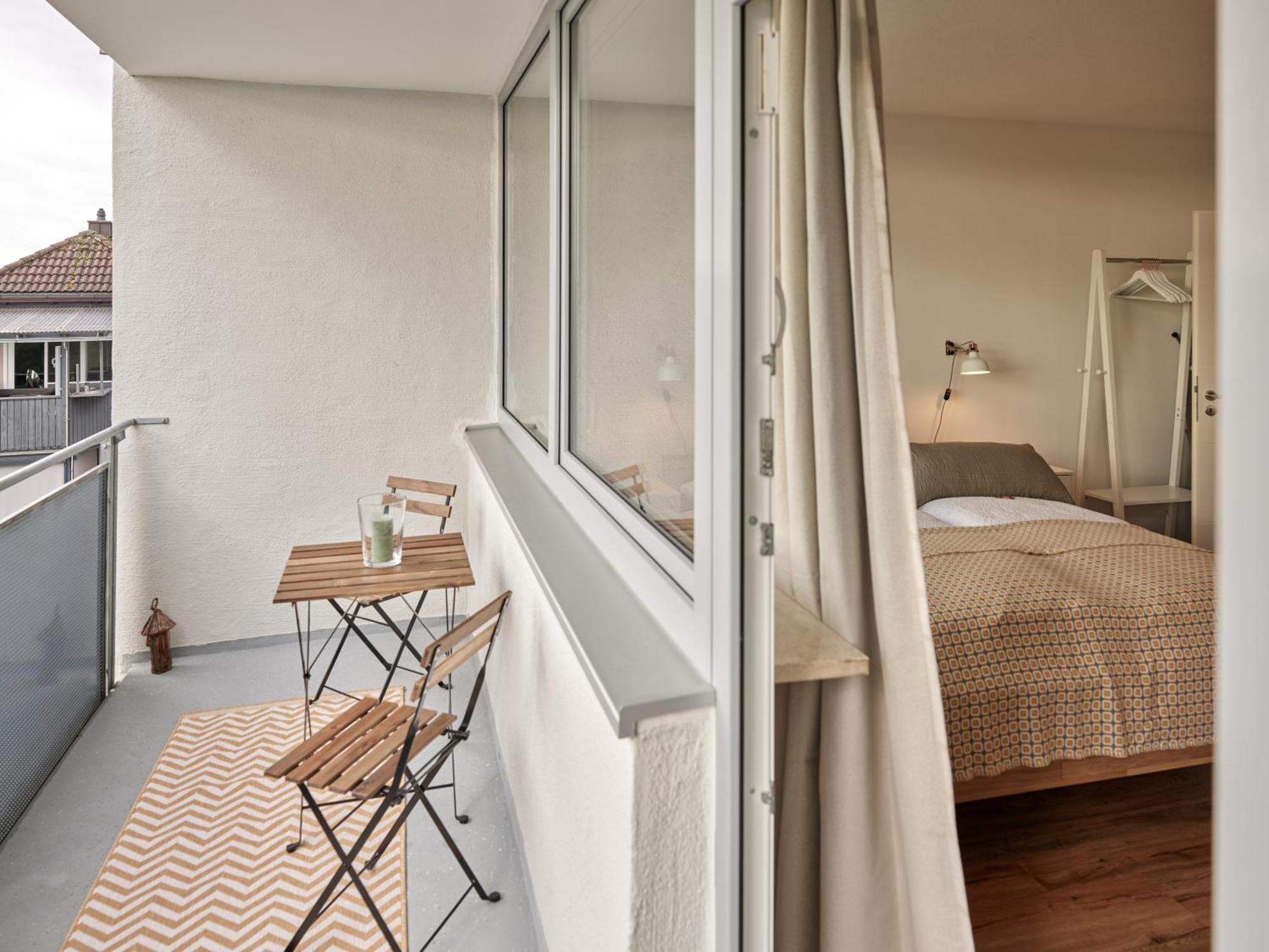 Residery Moderne, Zentrale Mit Arbeitsplatz, Balkon Und Stadtblick Passau